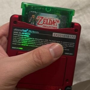 Nintendo Green Game Legend of Zelda Game Boy Advance